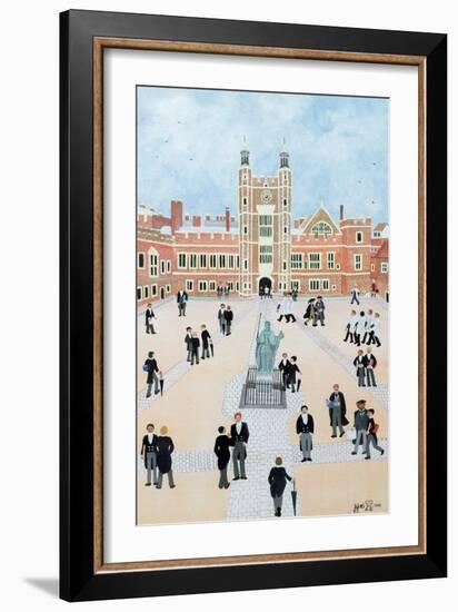 Eton College School Yard, 1991-Judy Joel-Framed Giclee Print