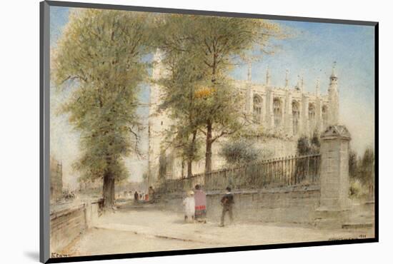 Eton College Windsor, 1923-Albert Goodwin-Mounted Premium Giclee Print