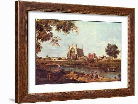 Eton College-Canaletto-Framed Art Print