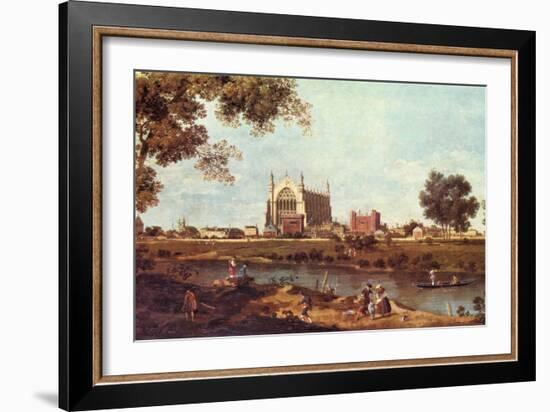 Eton College-Canaletto-Framed Art Print