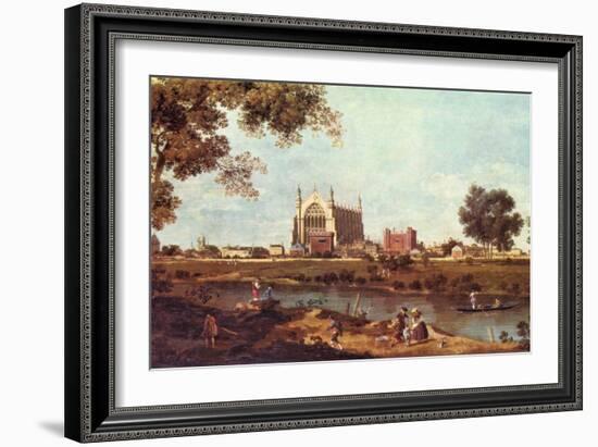 Eton College-Canaletto-Framed Art Print