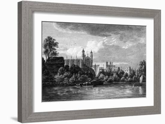 Eton on Thames-Paul Sandby-Framed Art Print