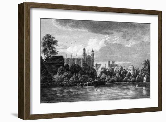 Eton on Thames-Paul Sandby-Framed Art Print