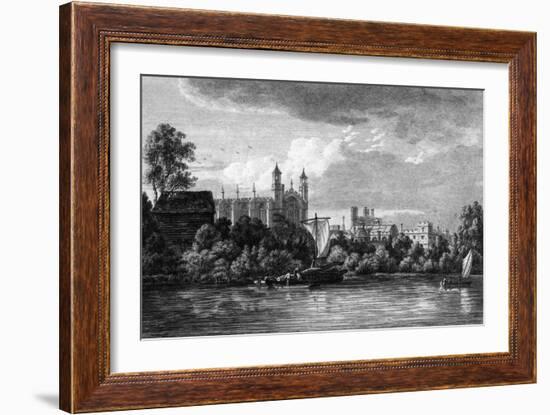 Eton on Thames-Paul Sandby-Framed Art Print