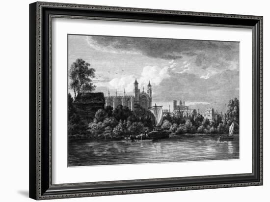 Eton on Thames-Paul Sandby-Framed Art Print