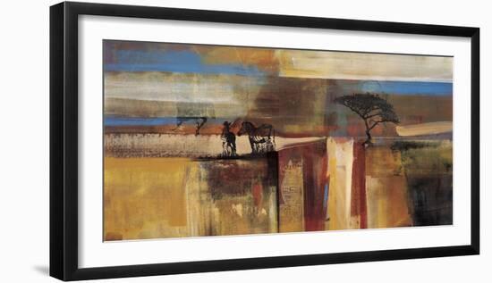 Etosha Zebra-Frances Schandera-Framed Giclee Print