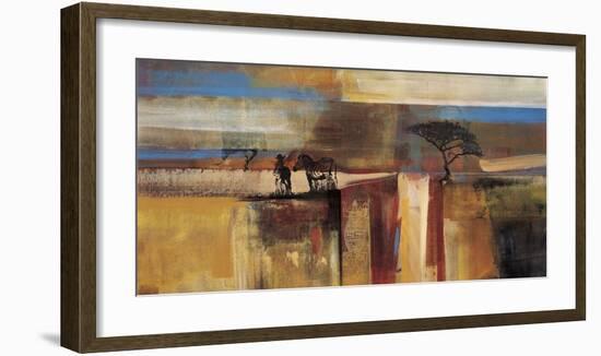 Etosha Zebra-Frances Schandera-Framed Giclee Print