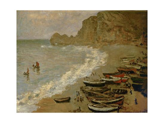 Download Etretat La Plage Et Port D Amont Oil On Canvas 1883 66 X 81 Cm R F 1937 42 Giclee Print By Claude Monet Art Com HD Get Wallpaper Etretat La Plage Et Port D Amont Oil On Canvas 1883 66 X 81 Cm R F 1937 42 Giclee Print By Claude Monet Art Com For Android Free