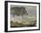 Etretat, mer agitée-Claude Monet-Framed Giclee Print