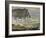 Etretat, mer agitée-Claude Monet-Framed Giclee Print