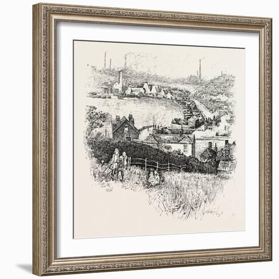 Etruria. Etruria Works-null-Framed Giclee Print