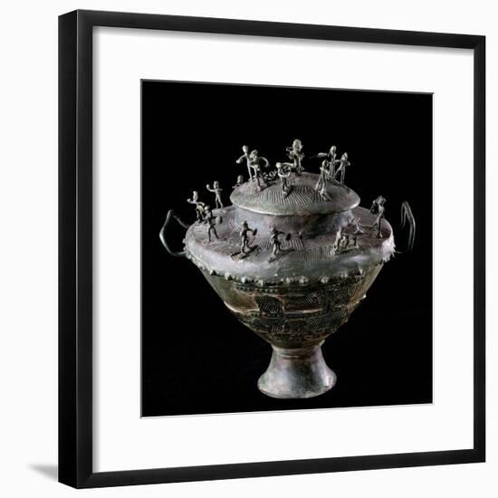 Etruscan Art : Bronze Funerary Urn-null-Framed Photographic Print