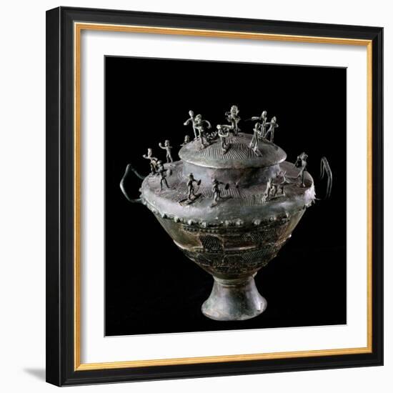 Etruscan Art : Bronze Funerary Urn-null-Framed Photographic Print