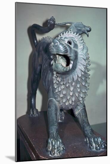 Etruscan bronze of a chimera. Artist: Unknown-Unknown-Mounted Giclee Print