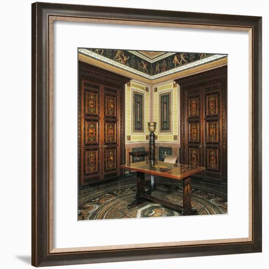 Etruscan Cabinet with Works-Pelagio Palagi-Framed Giclee Print