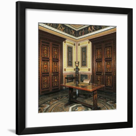 Etruscan Cabinet with Works-Pelagio Palagi-Framed Giclee Print