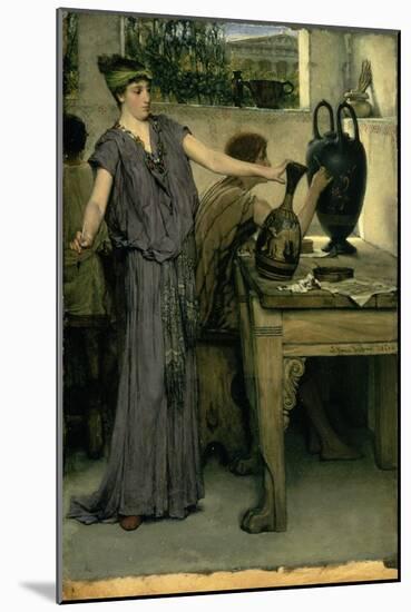 Etruscan Vase Painters, 1871-Sir Lawrence Alma-Tadema-Mounted Giclee Print