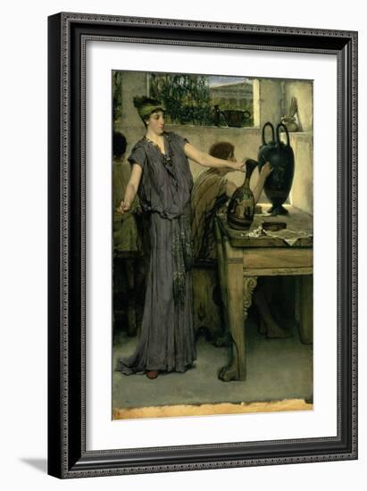 Etruscan Vase Painters, 1871-Sir Lawrence Alma-Tadema-Framed Giclee Print