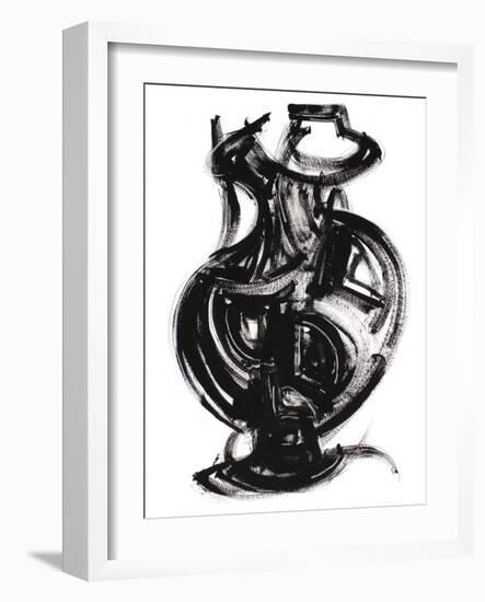 Etruscan Vessel III-Rob Delamater-Framed Art Print