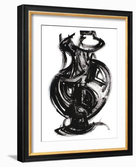 Etruscan Vessel III-Rob Delamater-Framed Art Print