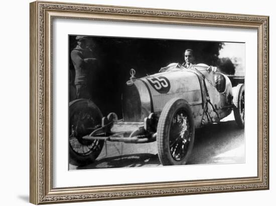 Ettore Bugatti (1881-1947)Italian Car Manufacturer, 20's-null-Framed Photo