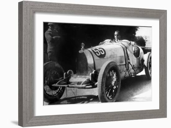 Ettore Bugatti (1881-1947)Italian Car Manufacturer, 20's-null-Framed Photo