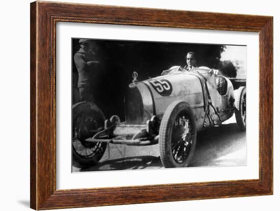 Ettore Bugatti (1881-1947)Italian Car Manufacturer, 20's-null-Framed Photo