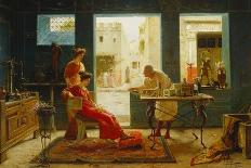 Pompeii Antiques (Oil on Canvas)-Ettore Forti-Giclee Print