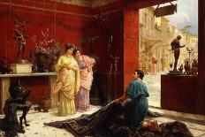 Pompeii Antiques (Oil on Canvas)-Ettore Forti-Giclee Print