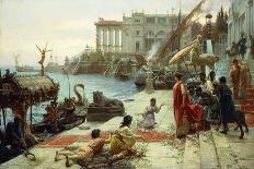 The Roman Dance (Oil on Canvas)-Ettore Forti-Giclee Print