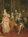 Concert at the Time of Mozart, 1853-Ettore Simonetti-Giclee Print