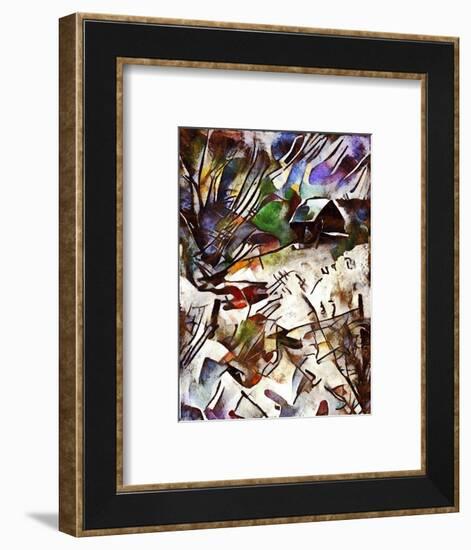 Etude 8,2017-Alex Caminker-Framed Giclee Print