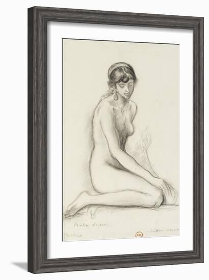 Etude d'après le modèle pour les filles de Thespius-Gustave Moreau-Framed Giclee Print