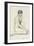 Etude d'après le modèle pour les filles de Thespius-Gustave Moreau-Framed Giclee Print