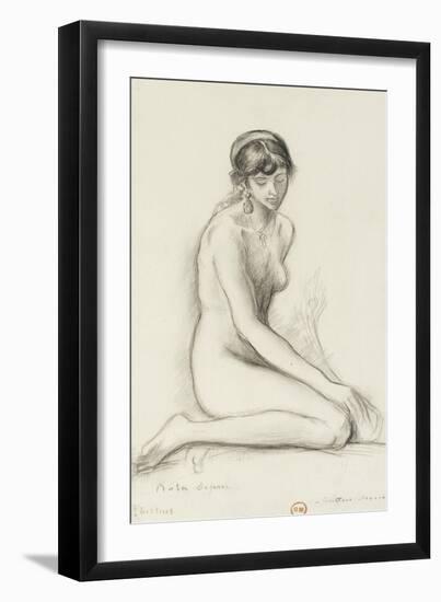 Etude d'après le modèle pour les filles de Thespius-Gustave Moreau-Framed Giclee Print