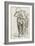 Etude d'éléphant-Gustave Moreau-Framed Giclee Print