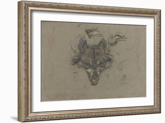 Etude d'un renard-Pieter Boel-Framed Giclee Print