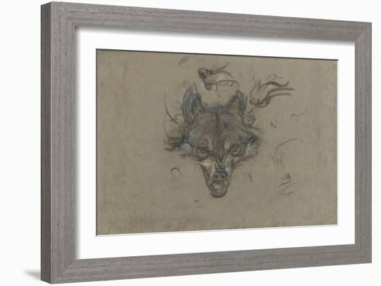 Etude d'un renard-Pieter Boel-Framed Giclee Print