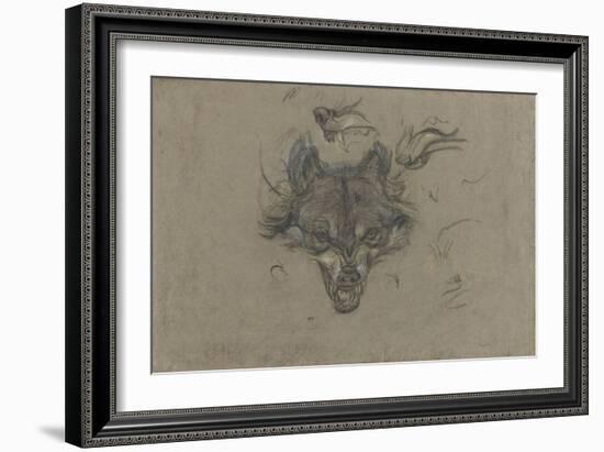 Etude d'un renard-Pieter Boel-Framed Giclee Print