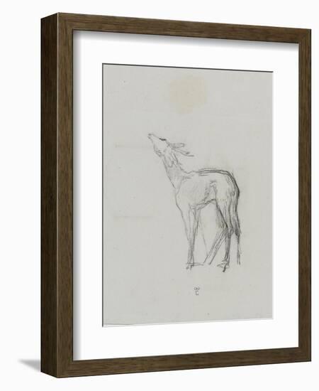 Etude de biche-Thomas Couture-Framed Giclee Print