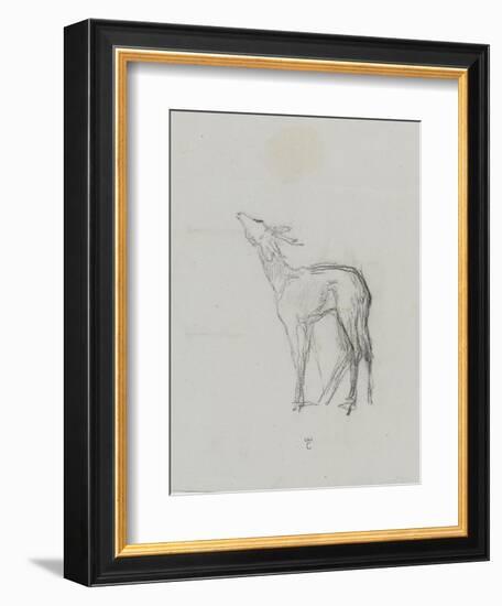 Etude de biche-Thomas Couture-Framed Giclee Print