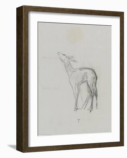 Etude de biche-Thomas Couture-Framed Giclee Print