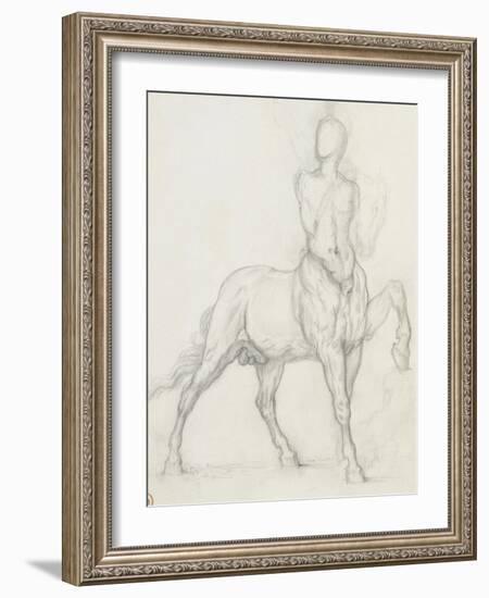 Etude de centaure-Gustave Moreau-Framed Giclee Print