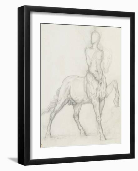 Etude de centaure-Gustave Moreau-Framed Giclee Print