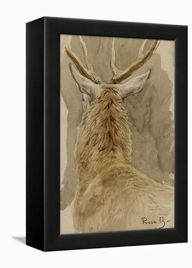 Etude de cerf-Rosa Bonheur-Framed Premier Image Canvas