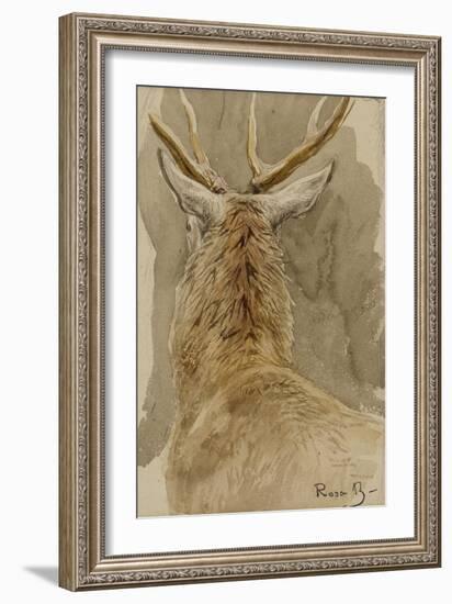 Etude de cerf-Rosa Bonheur-Framed Giclee Print