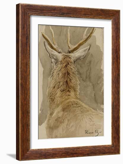 Etude de cerf-Rosa Bonheur-Framed Giclee Print