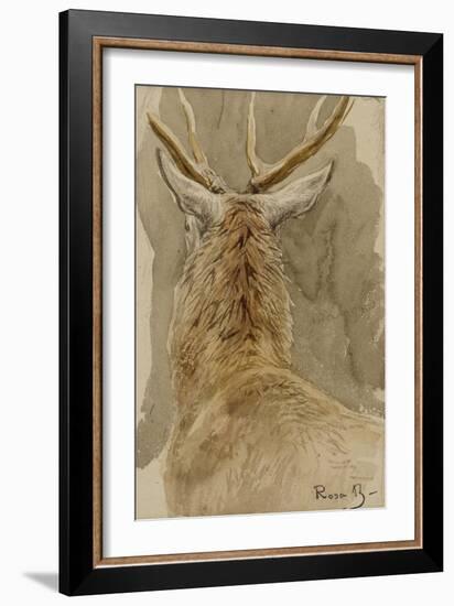 Etude de cerf-Rosa Bonheur-Framed Giclee Print