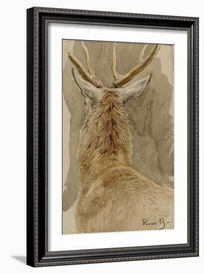 Etude de cerf-Rosa Bonheur-Framed Giclee Print