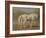 Etude de cheval blanc-Rosa Bonheur-Framed Giclee Print